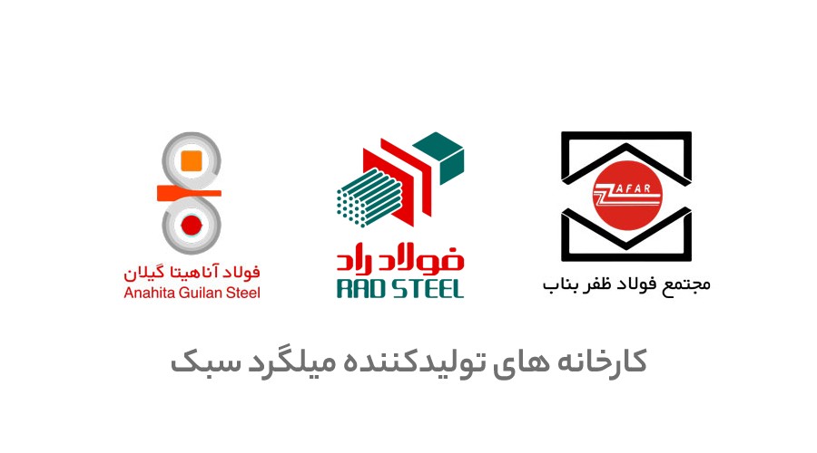 کارخانه های تولیدکننده میلگرد سبک در ایران