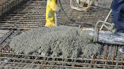 نکات اجرایی در اجرای پوشش بتن روی میلگرد